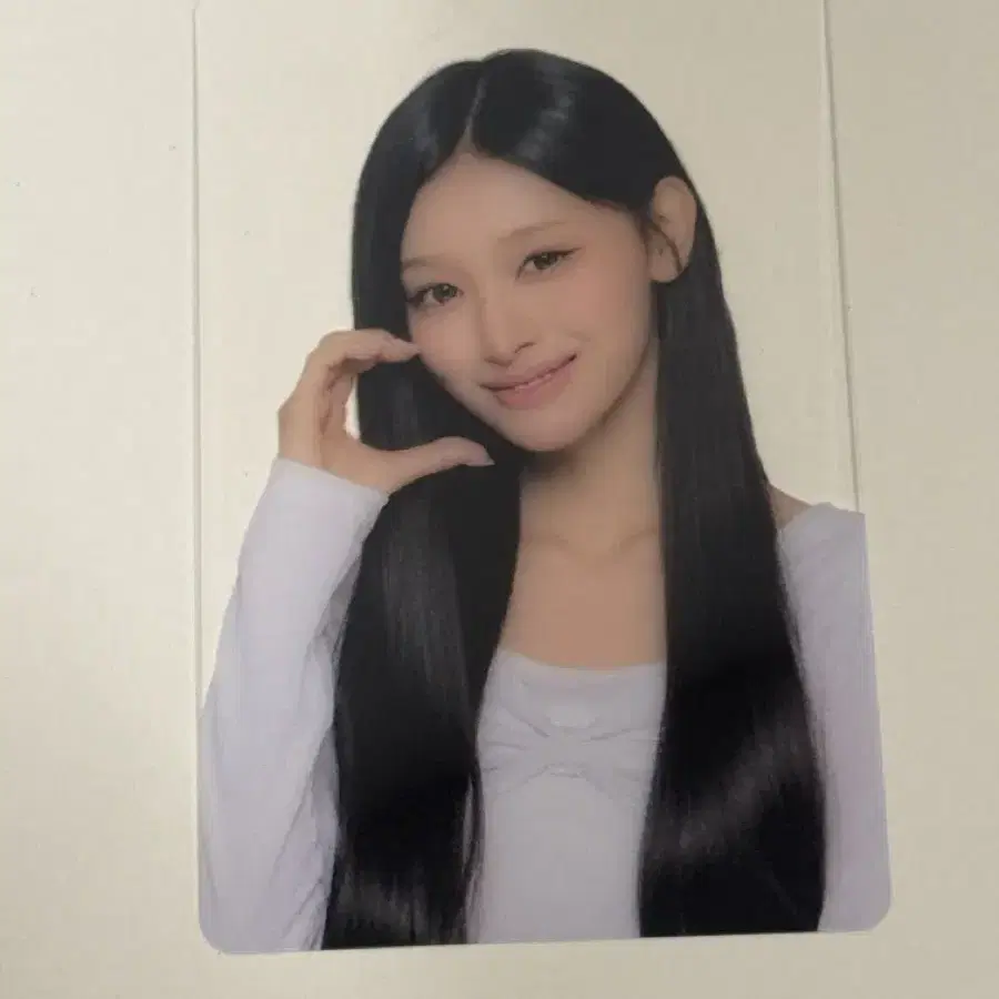 씨유 리센느빵 투명포카 미나미 포토카드