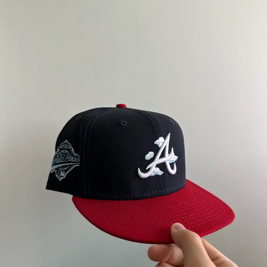희귀 뉴에라 59fifty 애틀랜타 브레이브스 코믹 클라우드 피티드캡