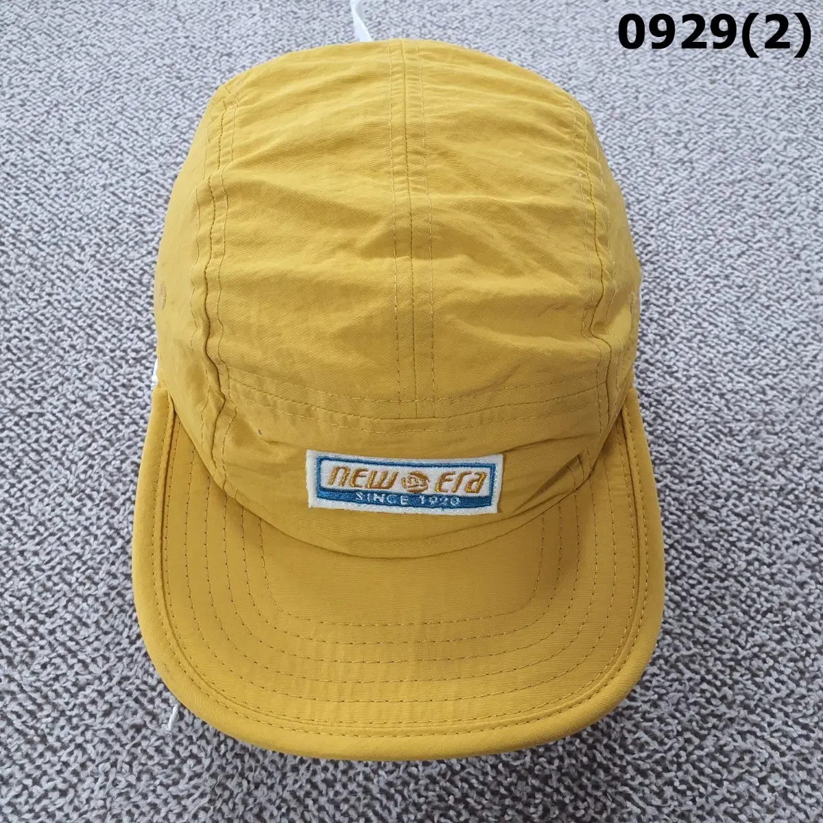 뉴에라 캡 모자 옐로우 7~10