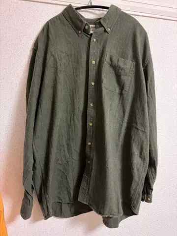 L.L.Bean 긴팔 셔츠 XXL-TALL 올리브