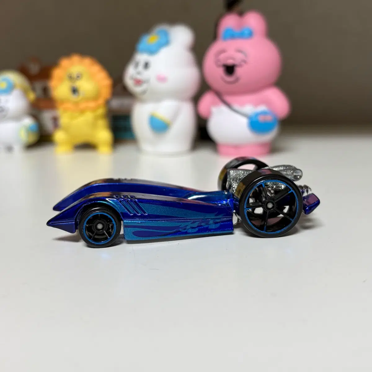 핫휠 Duel Fueler 블루 빈티지 레이싱 미니카 다이캐스트