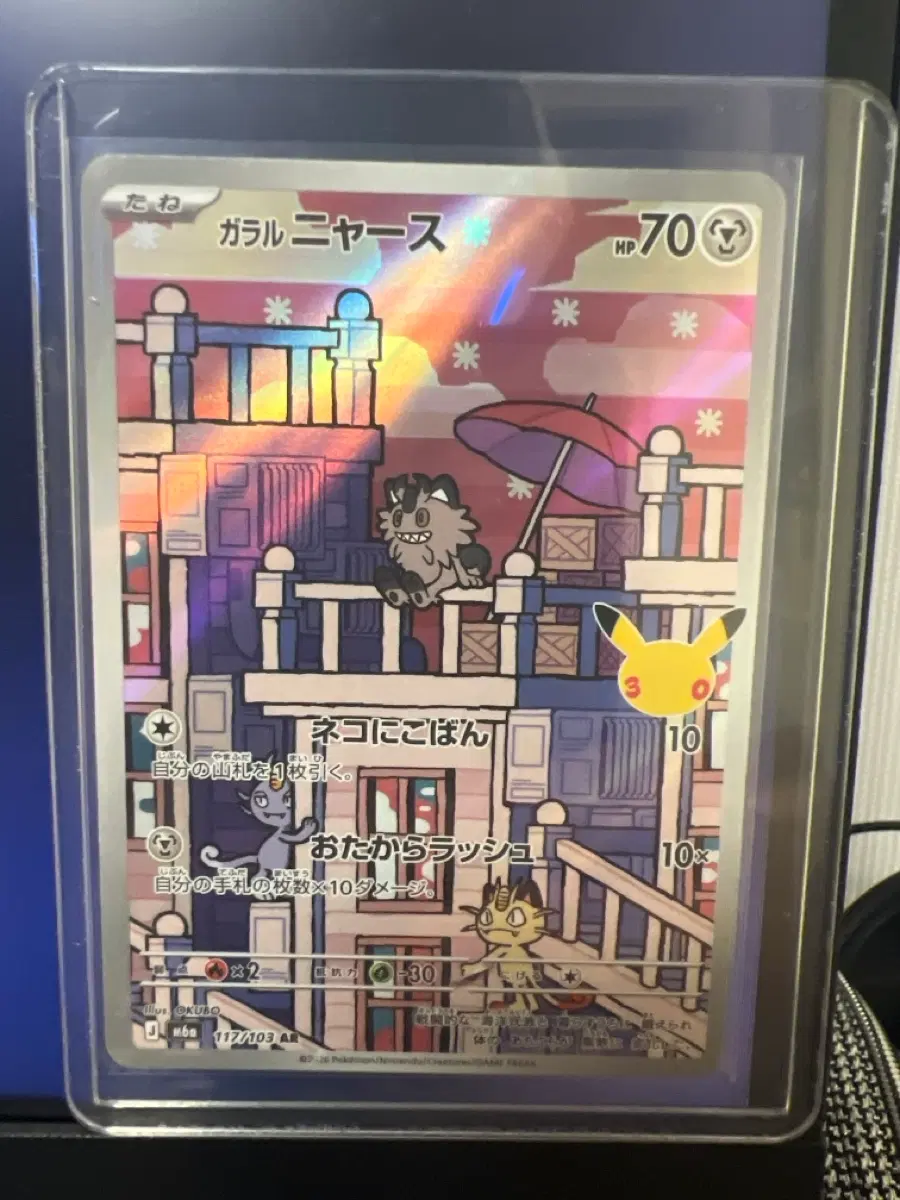 30주년 가라르 나옹 ar (일어판)
