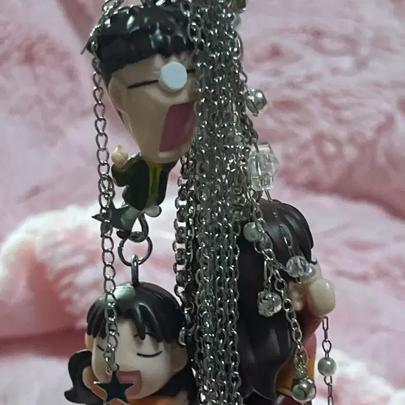 (할인적용)[handmade] 아즈망가대왕 타니자키 유카리 키무라 키링 열쇠고리