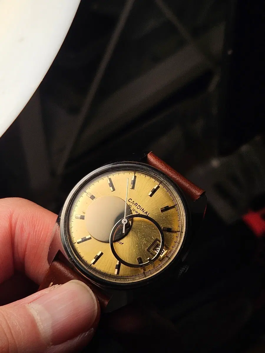 빈티지 시계 Raketa Cardinal. 코페르니크 시계