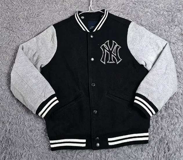 (BA2)MLB 아동 뉴욕 양키스 스타디움 자켓 블랙 130