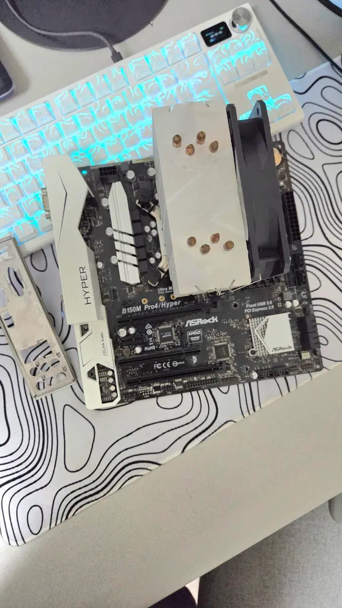 i7 6700 동급 CPU + 쿨러 + B150m pro4/hyper 보드셋 판매합니다