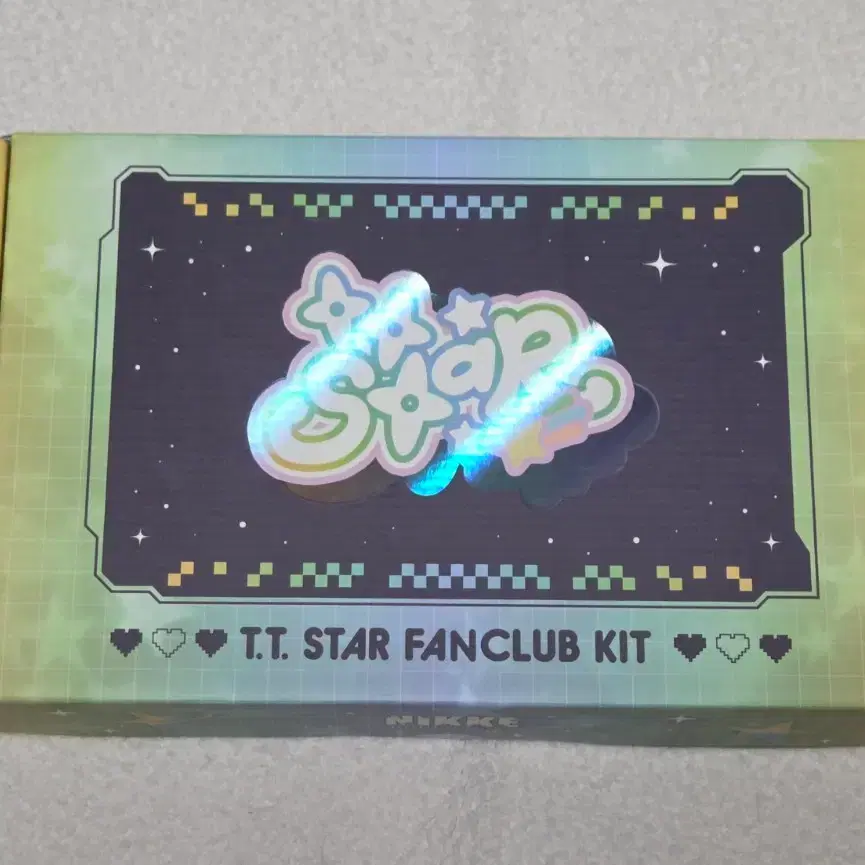 니케 t.t star 팬클럽 키트 패키지 미개봉