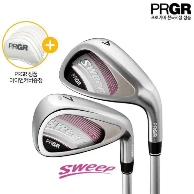 프로기아 PRGR SWEEP M15 여성용 아이언세트 6개구성 프로...