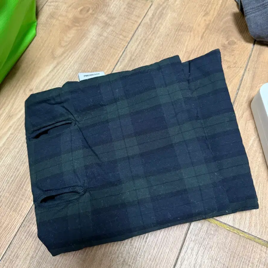 파르티멘토 블랙와치 목도리 머플러