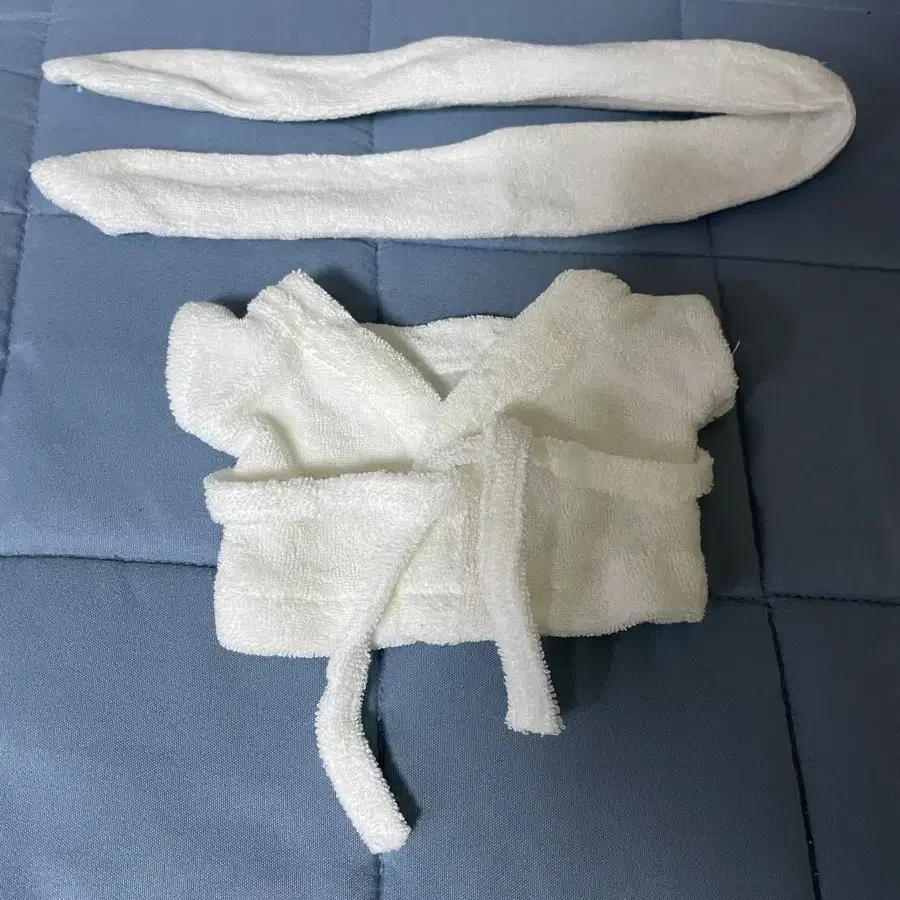 20cm인형옷 샤워가운SET