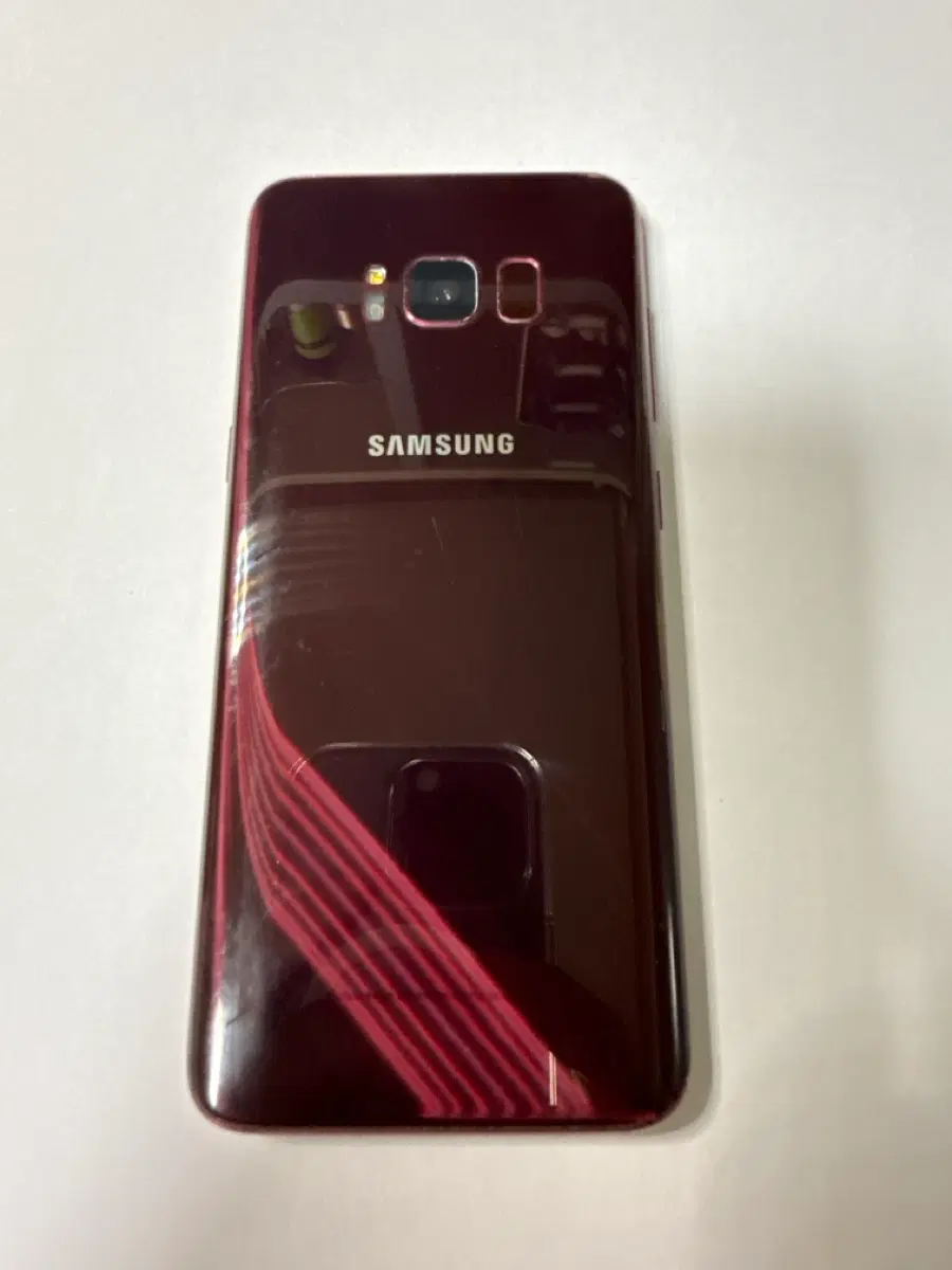 삼성 갤럭시 S8 64GB 버건디 색상