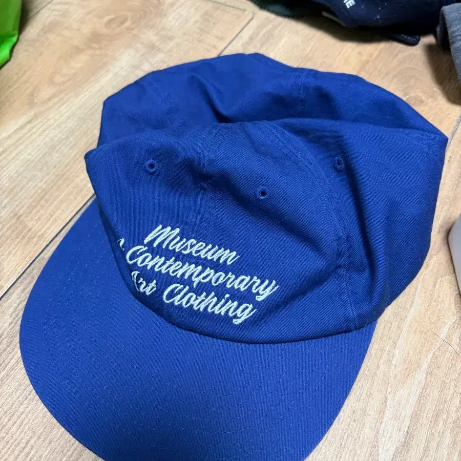 암피스트 모자 볼캡 블루