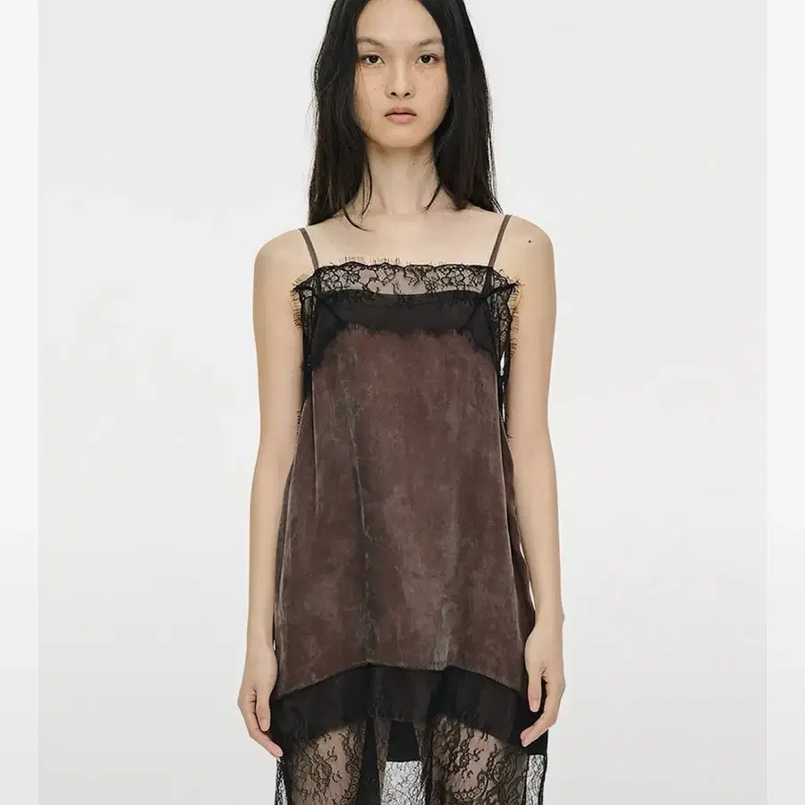 세릭 lase slip dress