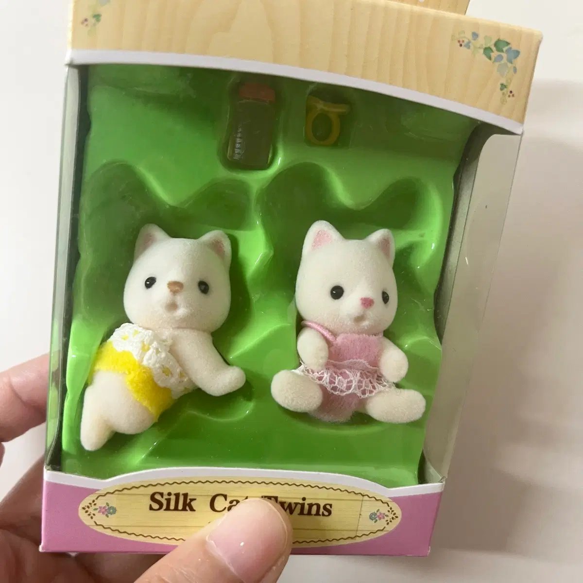 실바니안 실크캣 쌍둥이 아기