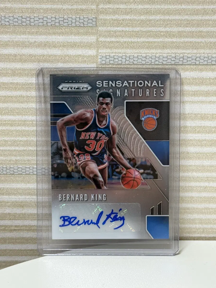 버나드 킹 친필 오토카드 nba 레전드 bernard king 농구카드