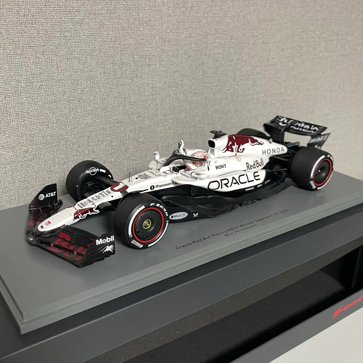 1:18 f1 다이캐스트 스파크 레드불 rb21 일본gp / 막스 베르스타펜