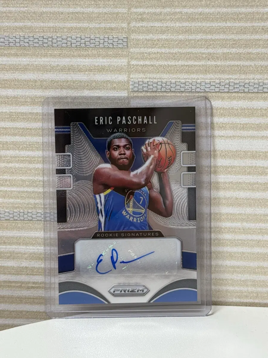 에릭 파스칼 친필 오토카드 nba 골든스테이트 eric paschall