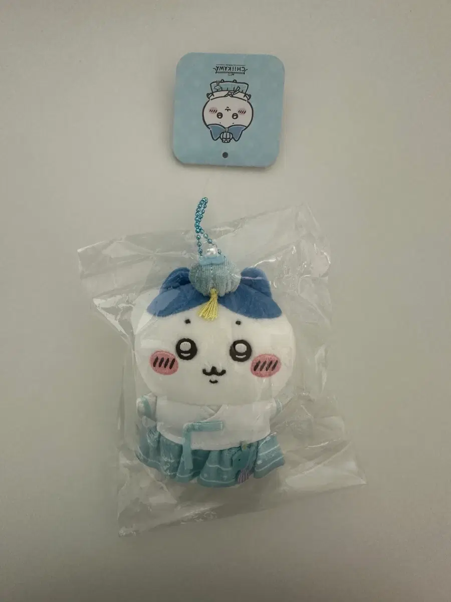 [미개봉] 치이카와 한복 마스코트 키링 하치와레 (한국 한정 한복 치이카와 먼작귀)