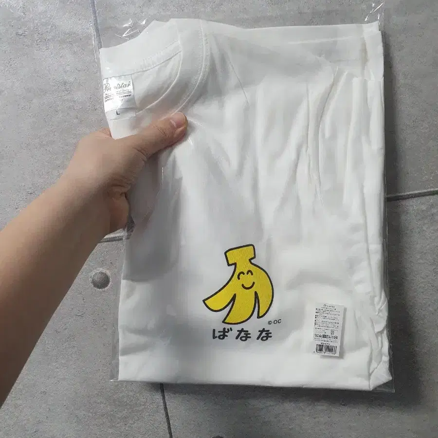 오에카키상 바나나 남여공용 반팔 티셔츠