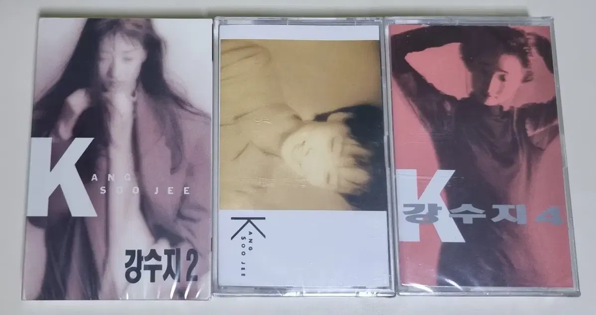 강수지 2-4집 3TAPE (미개봉 카세트테이프)
