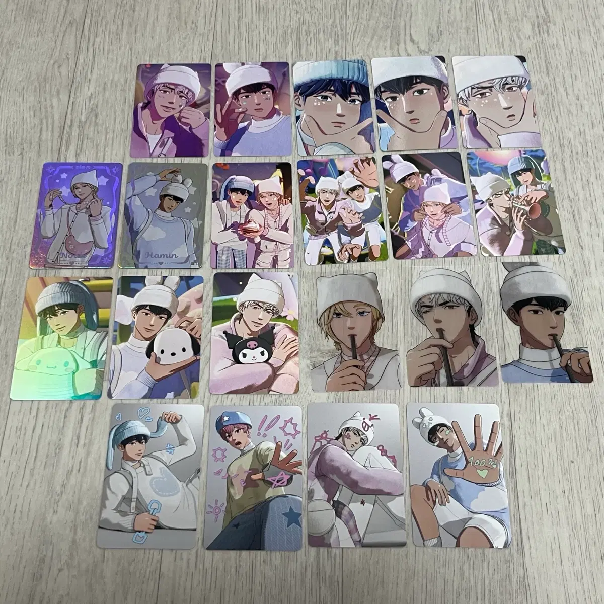 플레이브 뿌 앨범 포카 판매 (예준 노아 밤비 은호 하민)