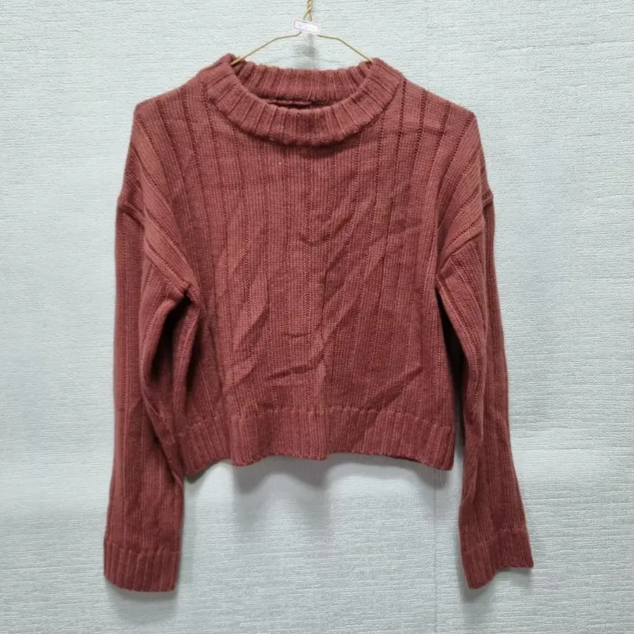 카490 크롭 니트 티셔츠