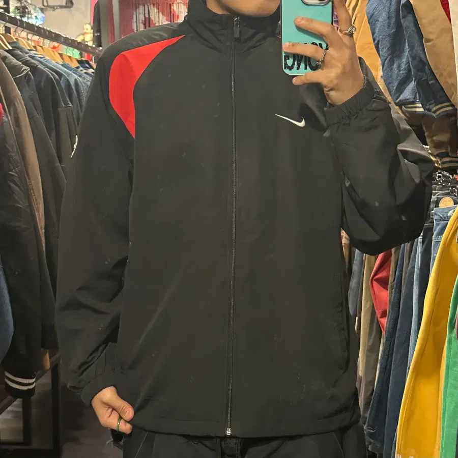 [IM] 나이키 바람막이 블랙
