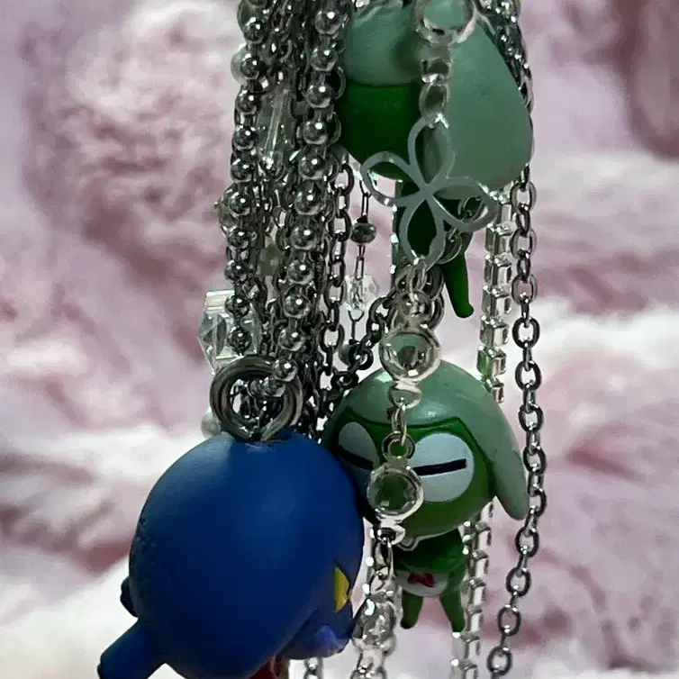 (할인적용)[handmade] 케로로 바이퍼 키링 열쇠고리