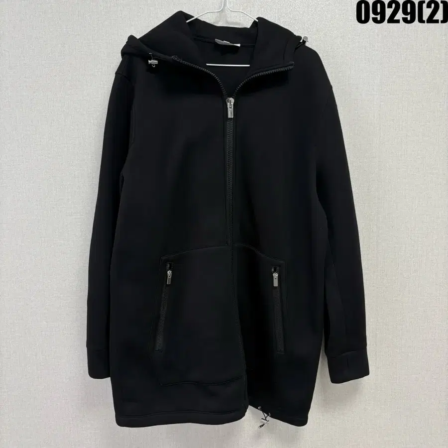 켈빈클라인 블랙 후드 집업 M