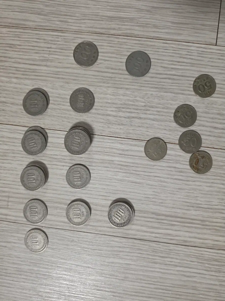 100원 50원 동전 사시분 가격 제안 해 주세요