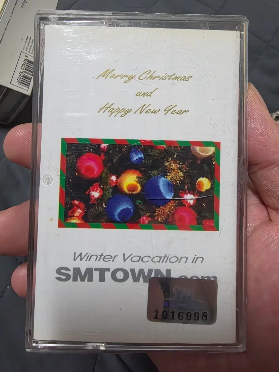 SMTOWN 윈터 베케이션 카세트 테이프