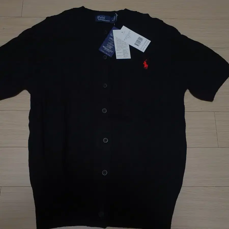 (새상품) 폴로 꽈배기 반팔 가디건_여성 폴로 랄프로렌 케이블 가디건M