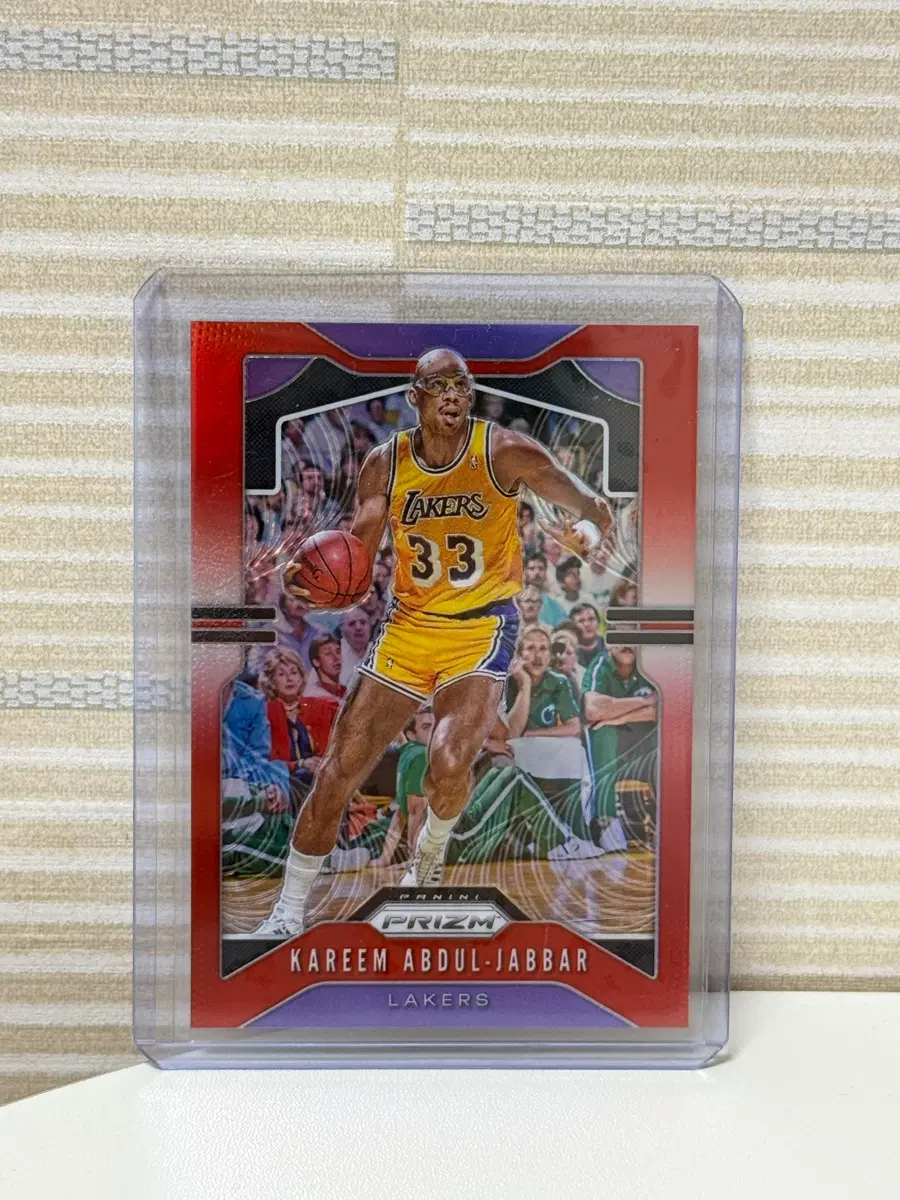 카림 압둘자바 프리즘 카드 파니니 농구카드 kareem abdul-jabbar
