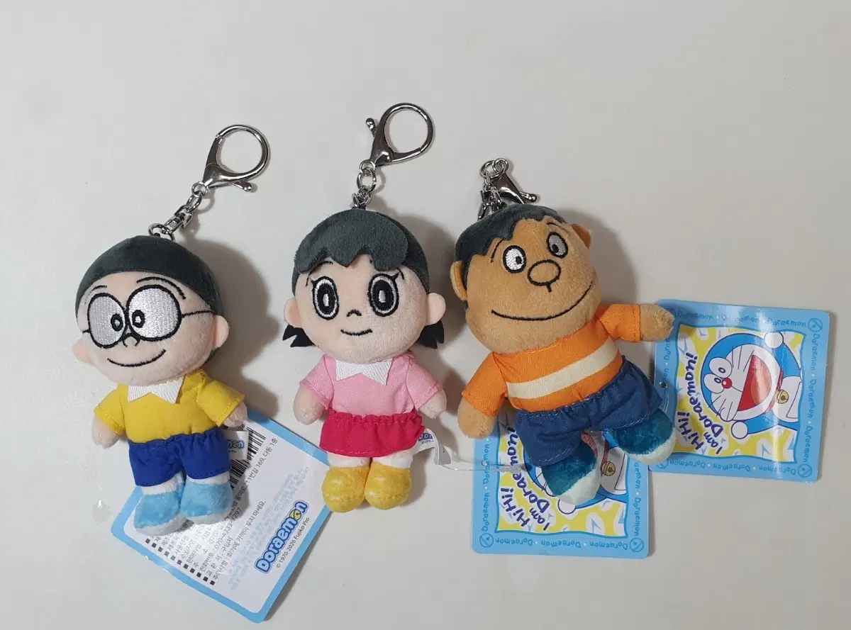 개당가격)도라에몽 진구 이슬이 퉁퉁이 인형 키링 새상품