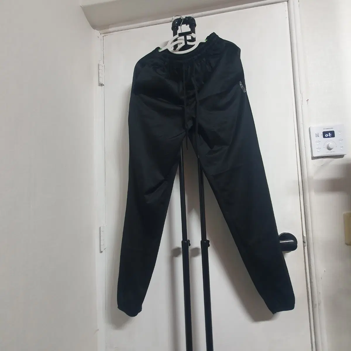 30인치 히트버스터 남녀공용 땀복바지 블랙