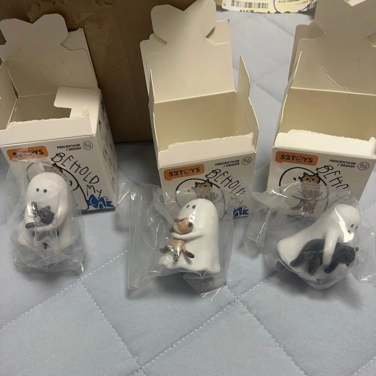 52TOYS BEHOLD 고양이 유령 일괄
