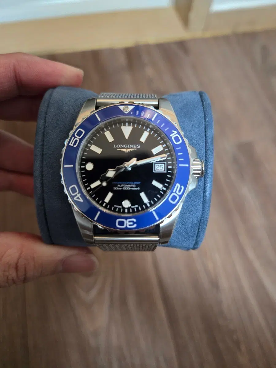론진 하이드로콘퀘스트 신형 메쉬 39mm