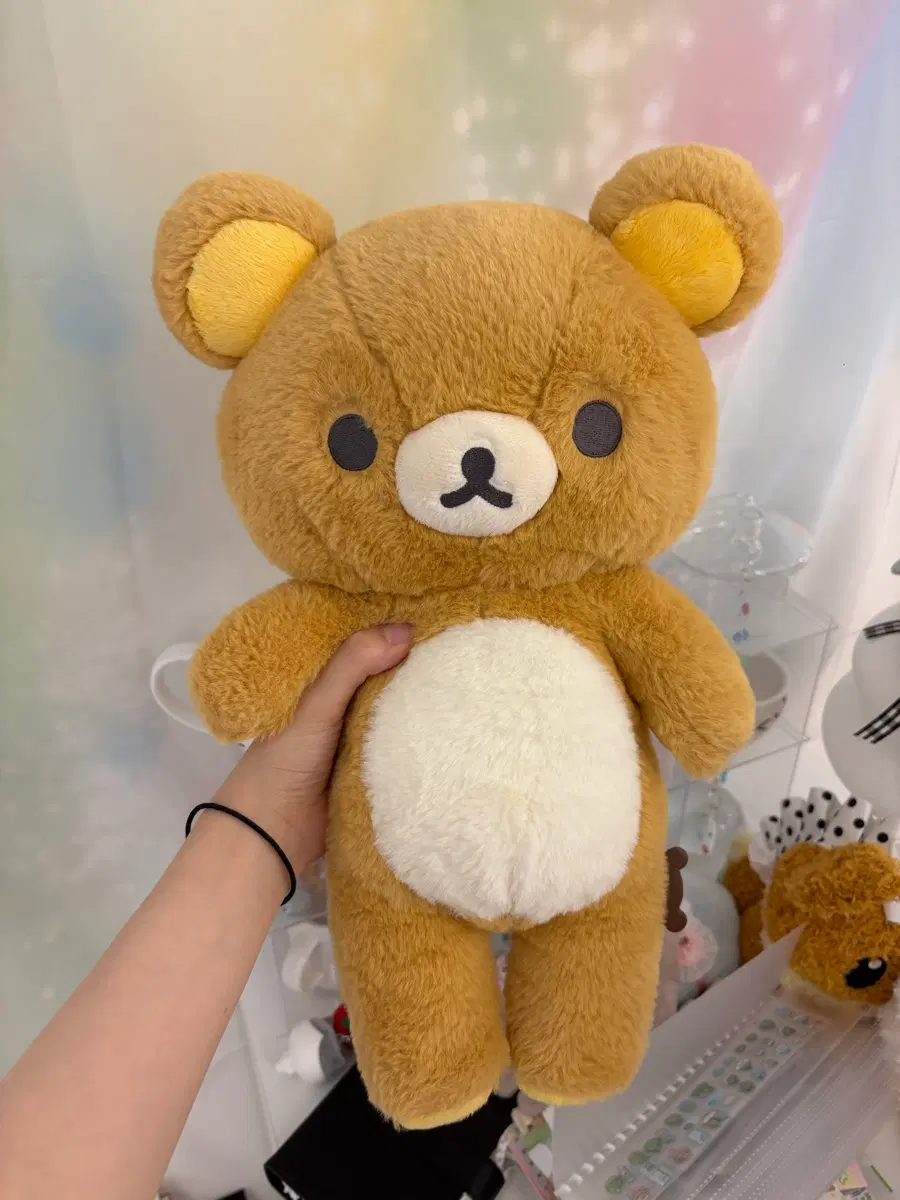 산엑스 리락쿠마 멋진집 m 사이즈 인형 40cm