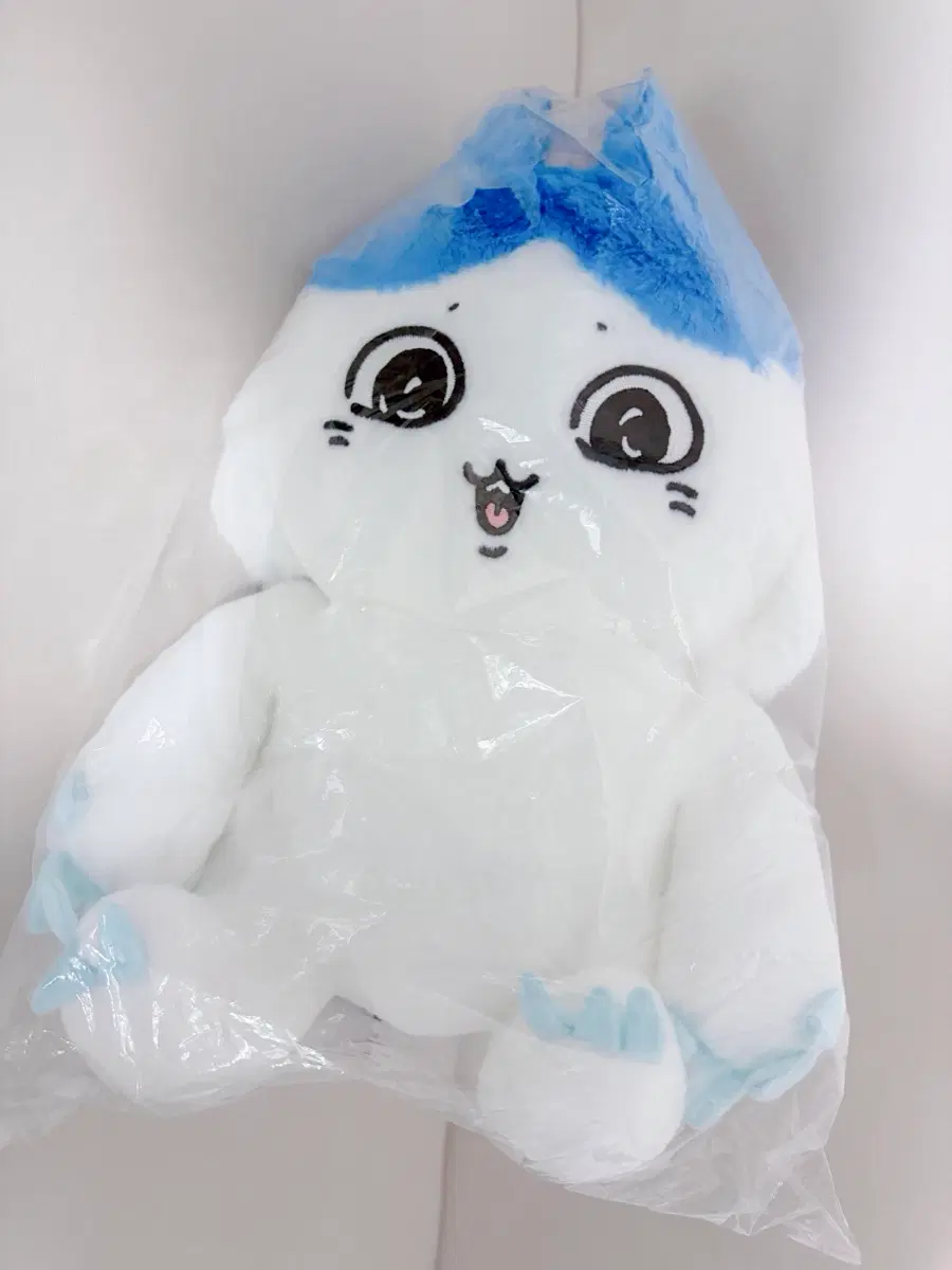 정품,현물) 택포13 치이카와 패러렐 월드 하치와레 빅누이 30cm 누이 봉제인형 인어섬 우사기
