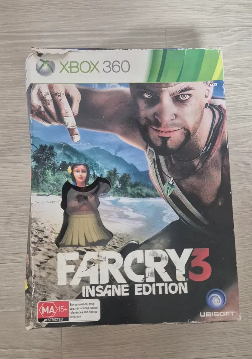 Xbox 360용 파크라이 3 인세인 에디션 패키지 피규어