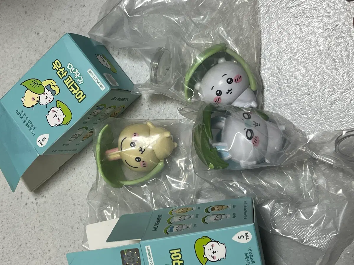 먼작귀 치이카와 우산 피규어 우사기 치이카와 모몽가