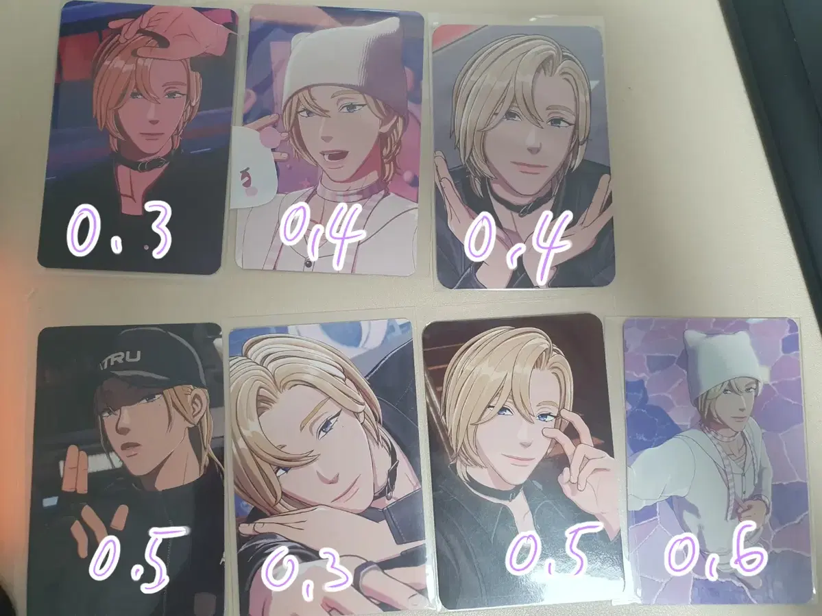 Playve Noah unreleased photocard poca (Caligo Part 1, Part 2, Playbu)