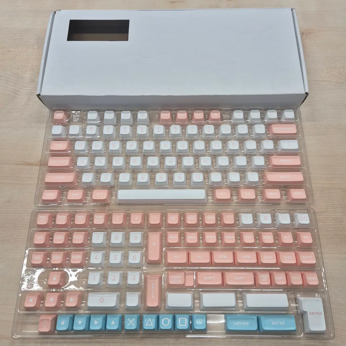 더블샷 PBT 148키 ASA 프로필 키캡