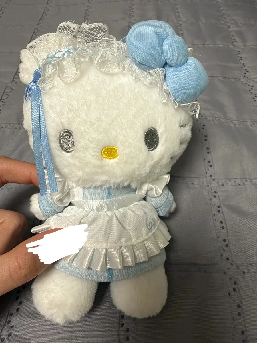 산리오 미즈이로 키티 메이드 키티 천사 키티 인형