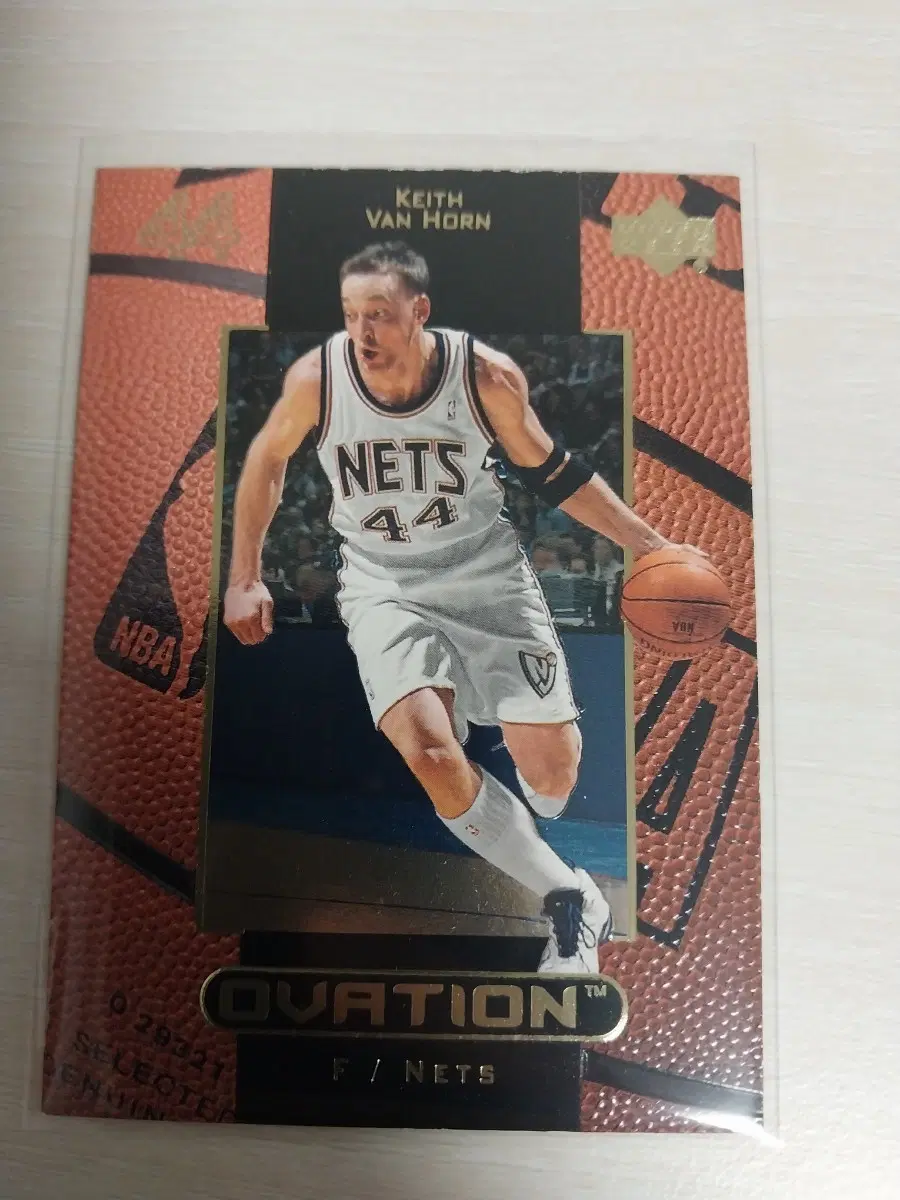 키스 반 혼 NBA 카드 OVATION