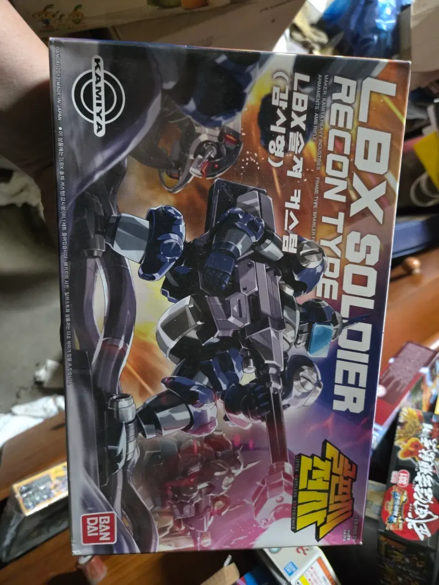 카미야 LBX 솔져 커스텀 (감시형) 건담 프라모델 골판지 전사 미개봉