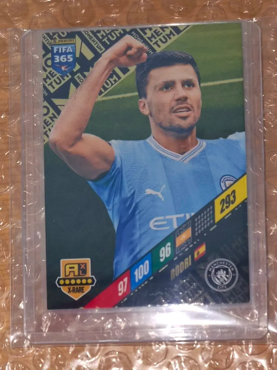2024 Panini FIFA 365 로드리 Momentum X-RARE | 맨시티 스페인