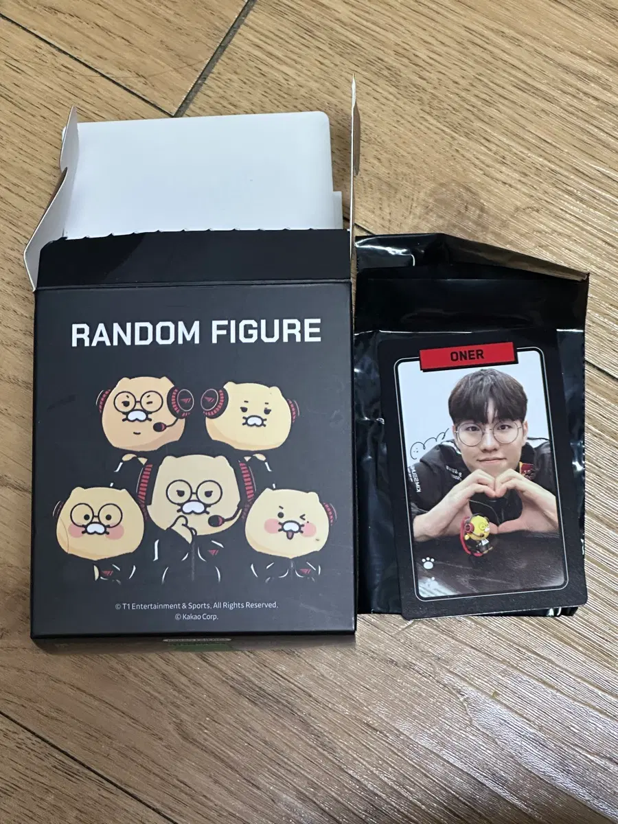 T1 카카오프렌즈 콜라보 피규어 오너 미개봉