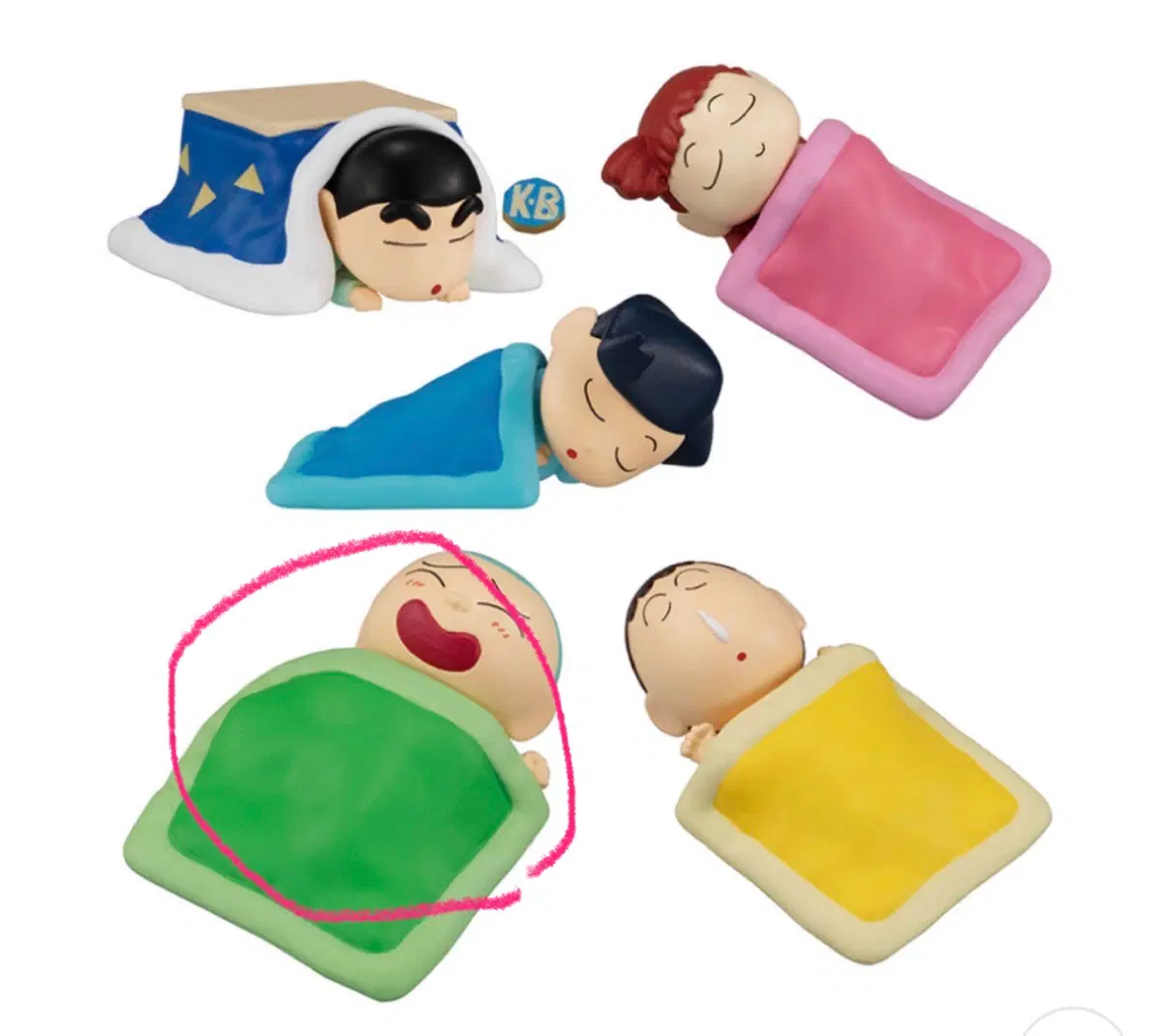 짱구는 못말려 굿나잇 잘자요 피규어 (훈이)