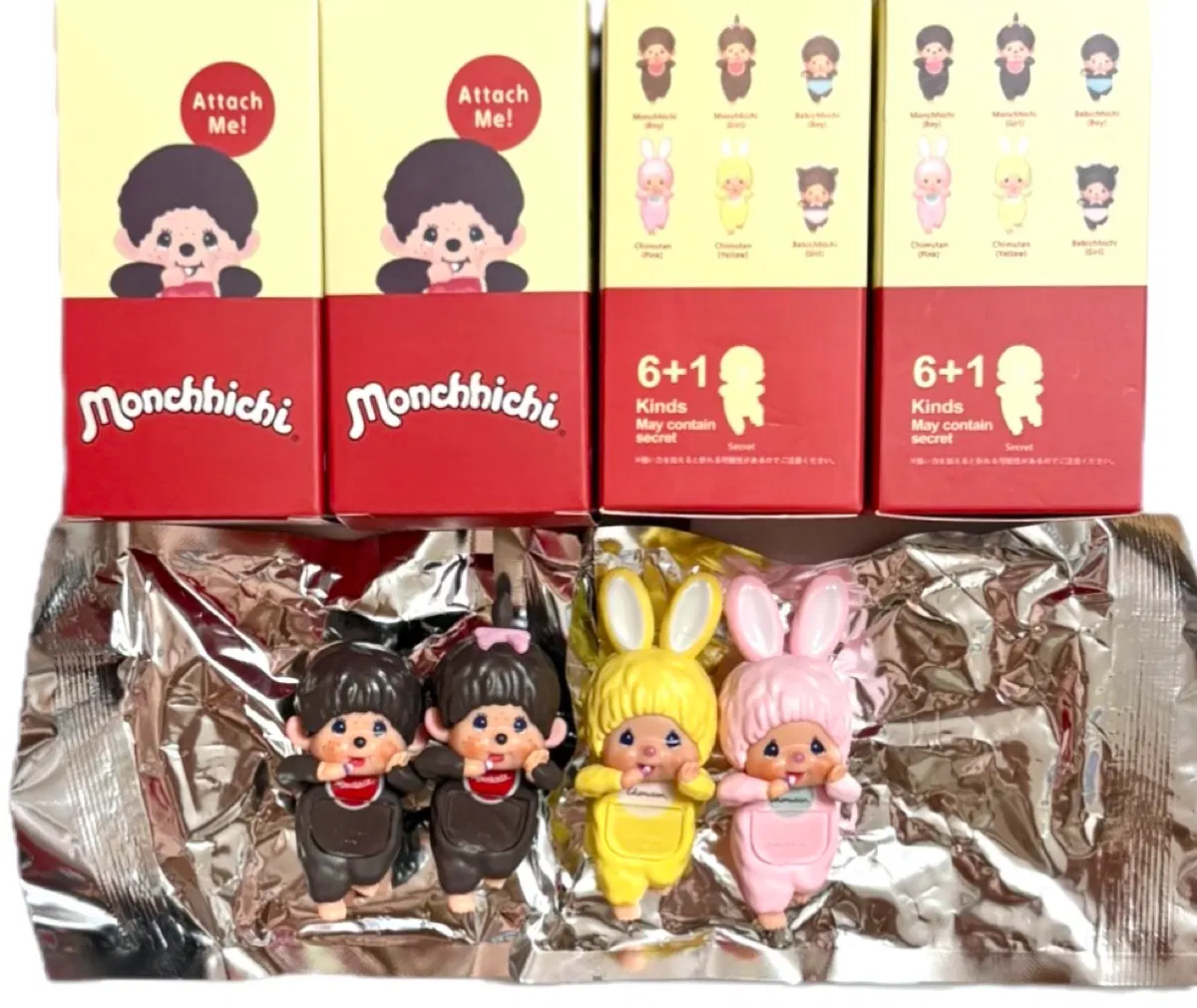 (최저가)소니엔젤 몬치치 걸/보이/옐로우/핑크 치무탄 피규어 히퍼